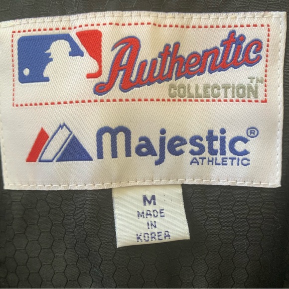 Vintage Majestic 2003 World Series MLB Jacket Marlins/Yankees - Picture 8 of 9